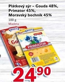 Sýr Gouda 48% Madeta
