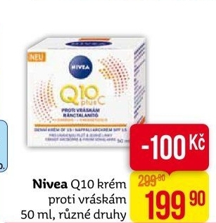 Krém pleťový proti vráskám Q10 Plus Nivea