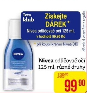 Odličovače očí Nivea