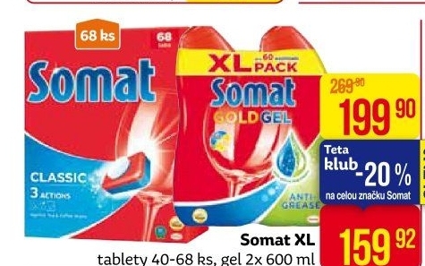 Tablety do myčky Somat