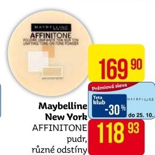Pudr Affinitone Maybelline