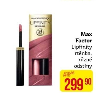Rtěnka dvoufázová Lipfinity Max Factor