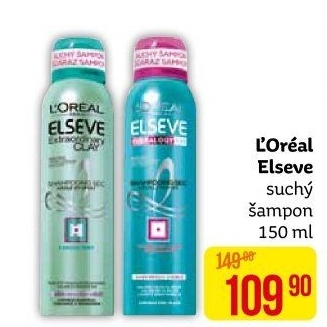 Suchý šampon Elséve L'Oréal