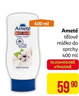 Tělové mléko do sprchy Ameté