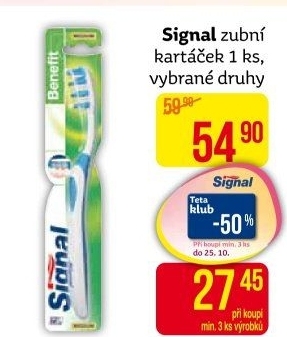 Kartáček na zuby Signal