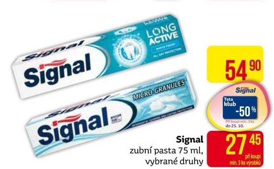 Pasty na zuby Signal