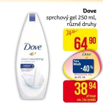 Sprchový gel Dove