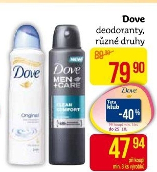 Deodoranty Dove