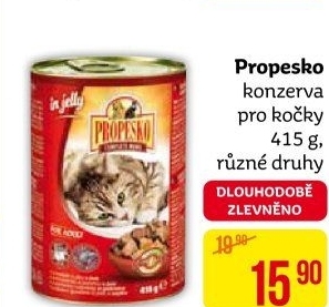 Konzerva pro kočky Propesko