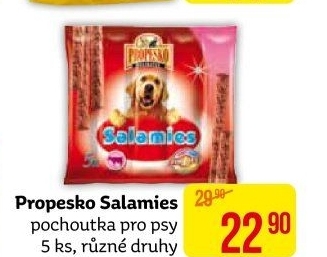 Pamlsky pro psy Salamies Propesko