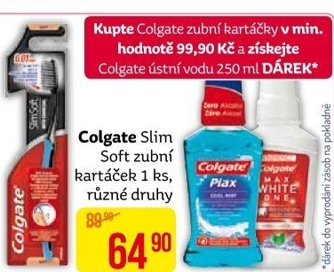 Kartáček na zuby Slim Soft Colgate
