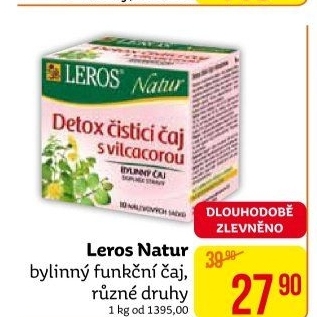Čaj bylinný funkční Leros