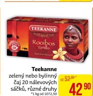 Čaj zelený Teekanne
