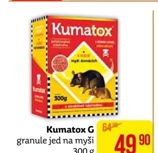 Krmivo proti myším Kumatox
