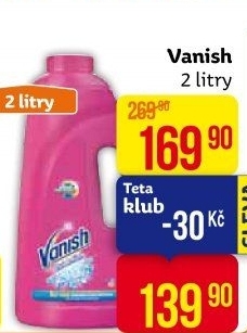Čističe Vanish