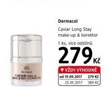 Make up s korektorem Caviar Long stay Dermacol