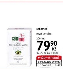 Mycí emulze Sebamed