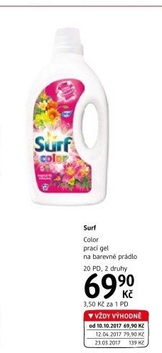 Prací gel Surf