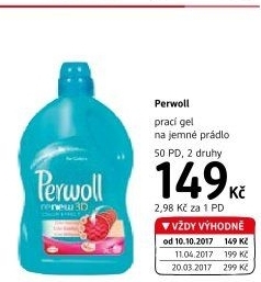 Prací gel Perwoll