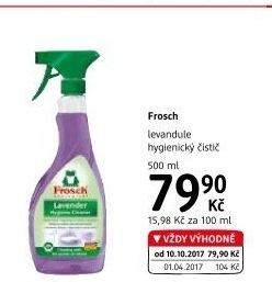 Čistič ve spreji Frosch