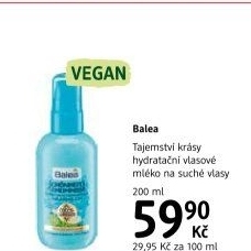 Mléko na vlasy Balea