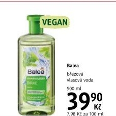 Vlasová voda březová Balea