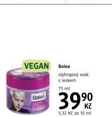 Vosk na vlasy Balea