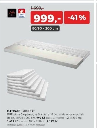 Matrace MICRO