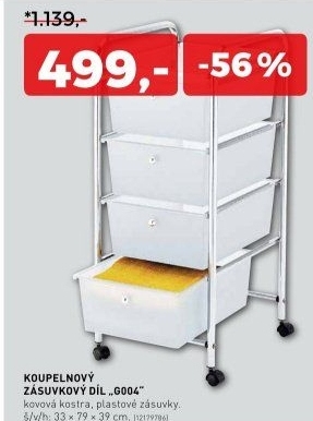 Kontejner na kolečkách GINGER