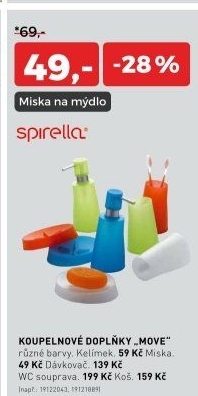 Miska na mýdlo MOVE