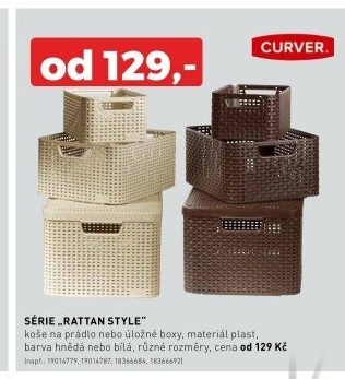 Úložný box RATTAN STYLE M