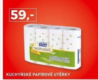 Kuchyňské utěrky papírové