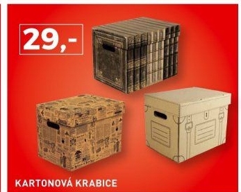 Úložná krabice STARÁ KNIHA