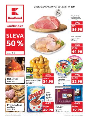 akční leták Kaufland 19.10.2017-25.10.2017
