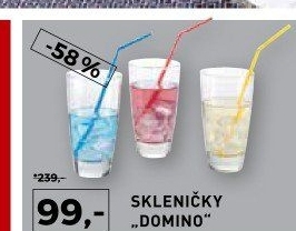 Sada sklenic DOMINO