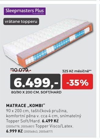 Matrace KOMBI SOFT