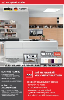 akční leták Kika nábytek 16.10.2017-19.11.2017