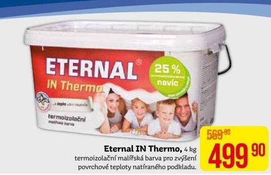 Termoizolační malířská barva IN Thermo Eternal
