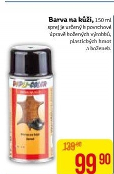 Barva na kůži ve spreji Dupli-Color