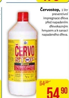 Přípravek k impregnaci dřeva Červostop Hokr