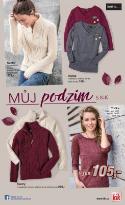 akční leták Kik textil 18.10.2017-31.10.2017