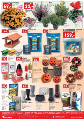 akční leták UNI HOBBY 19.10.2017-29.10.2017