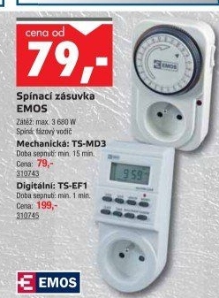 Spínací zásuvka Emos