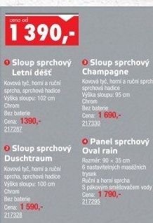 Sprchový sloup Sommerregen Luxo Home
