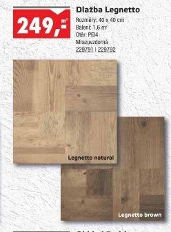 Dlažba Legnetto Paradyz