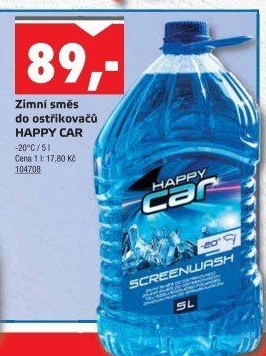 Zimní směs do ostřikovačů Happy Car