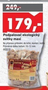 Podpalovač ekologický svitky Solo