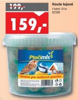 Lojové koule Ptačí mls