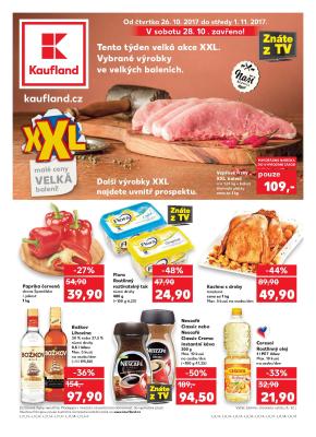 akční leták Kaufland 27.10.2017-2.11.2017