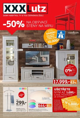 akční leták XXXLutz 23.10.2017-5.11.2017